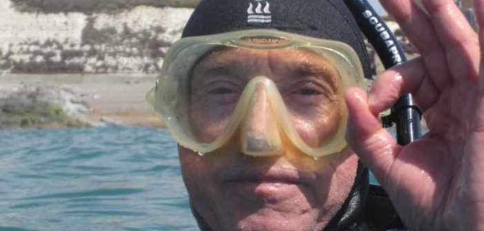 Diving in Rottingdean I hear you say